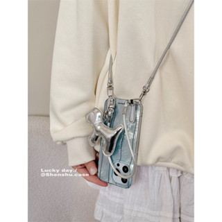 YS1111 Cho iPhone 17air 16Pro Max Ốp Lưng 15 Pro 14 plus 13 Pro Max 12 11 XSMax XR X 78Plus SE2 SE3 Ốp Lưng Chống Rơi Dây Thời Trang Đơn Giản Thoáng Mát Cô Gái Dễ Thương Vỏ Bảo Vệ Điện Thoại