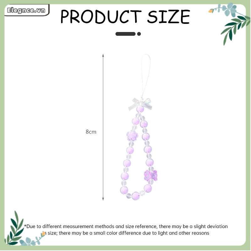 【Elevn】Ốp lưng điện thoại dễ thương mới lạ Dây đeo điện thoại sáng tạo hình gấu nhỏ đính hạt | BigBuy360 - bigbuy360.vn