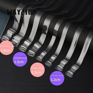 Dây đeo áo ngực WAY2TOP trong suốt, điều chỉnh được và đàn hồi cao