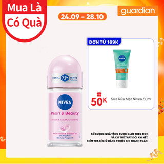 Lăn Khử Mùi Ngọc Trai Sáng Mịn Pearl & Beauty Nivea 50ml