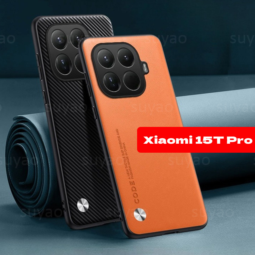 Dành Cho Xiaomi 15T Pro 15TPro 2025 Ốp Điện Thoại Da Trơn Vỏ Da Xiaomi15TPro Xiaomi15T Mi 15T Silico