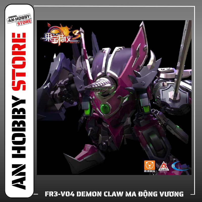 [HÀNG SẴN] MÔ HÌNH LẮP RÁP YILICHUANGWAN FR3-V04 MA ĐỘNG VƯƠNG Demon Claw ( ĐỢT 1 TẶNG ÁO CHOÀNG, BA
