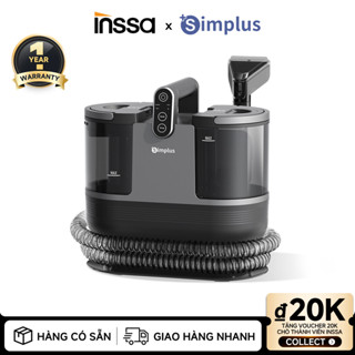  Inssa × Simplus Máy giặt cầm tay 1.5L- Lực hút mạnh 16000PA giặt ghế sofa giặt vải BYJH001 - Bảo Hành 1 Năm 