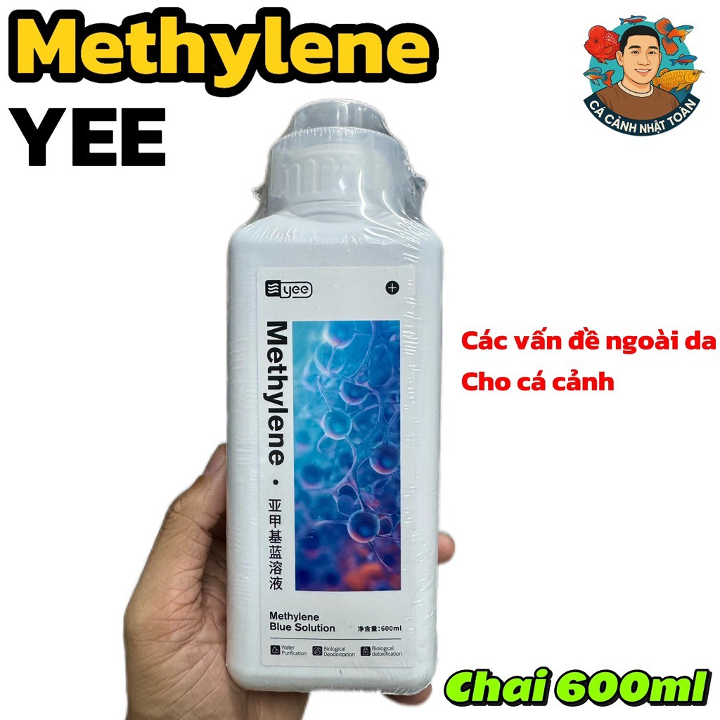 Xanh Methylene YEE hỗ trợ các vấn đề ngoài da cho cá cảnh