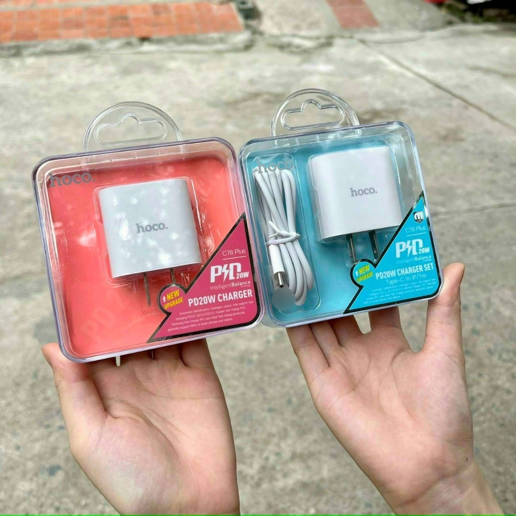 Bộ Sạc Nhanh Hoco C76 20W chính hãng