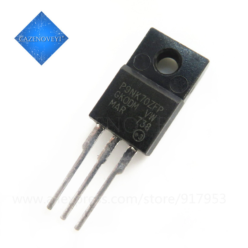 5 Mảnh STP9NK70ZFP P9NK70ZFP TO-220F 700V 7.5A chip gốc mới
