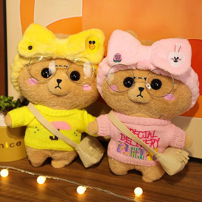 Plush Toy Huggy Bear Ragdoll Cute Bear Doll Plush Toy Huggy Bear Ragdoll Cute Bear Doll ZhPY