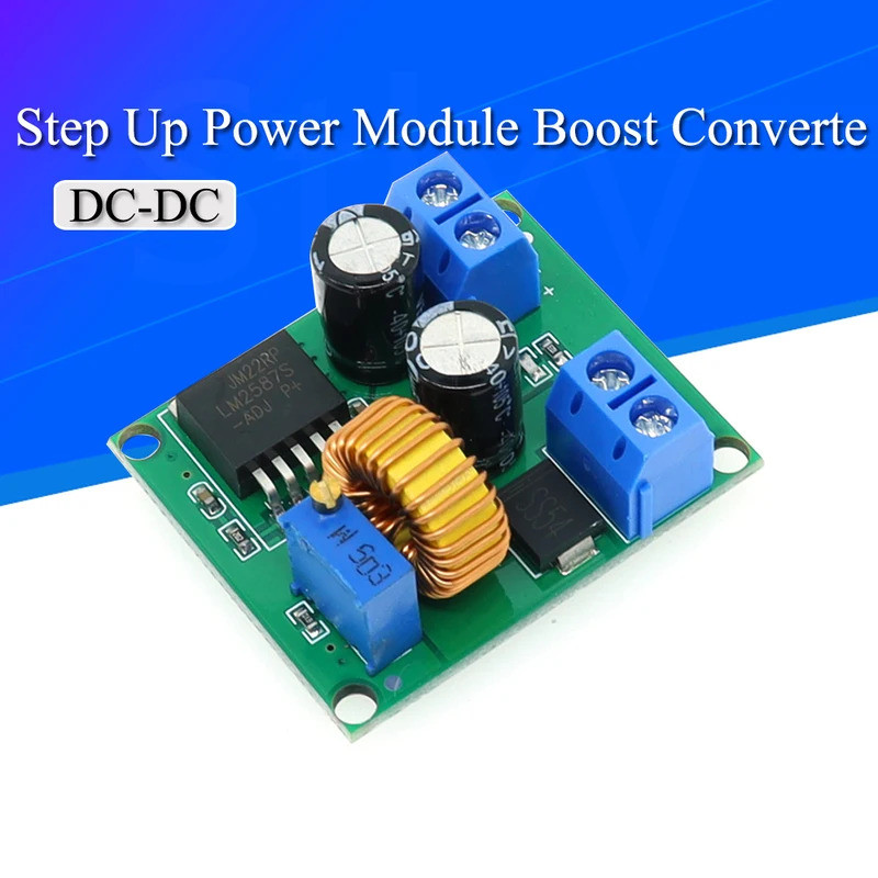 LM2587 DC-DC 3V-35V sang 4V-40V Mô-đun nguồn tăng cường Bộ chuyển đổi tăng cường 12v 24v Bộ chuyển đ
