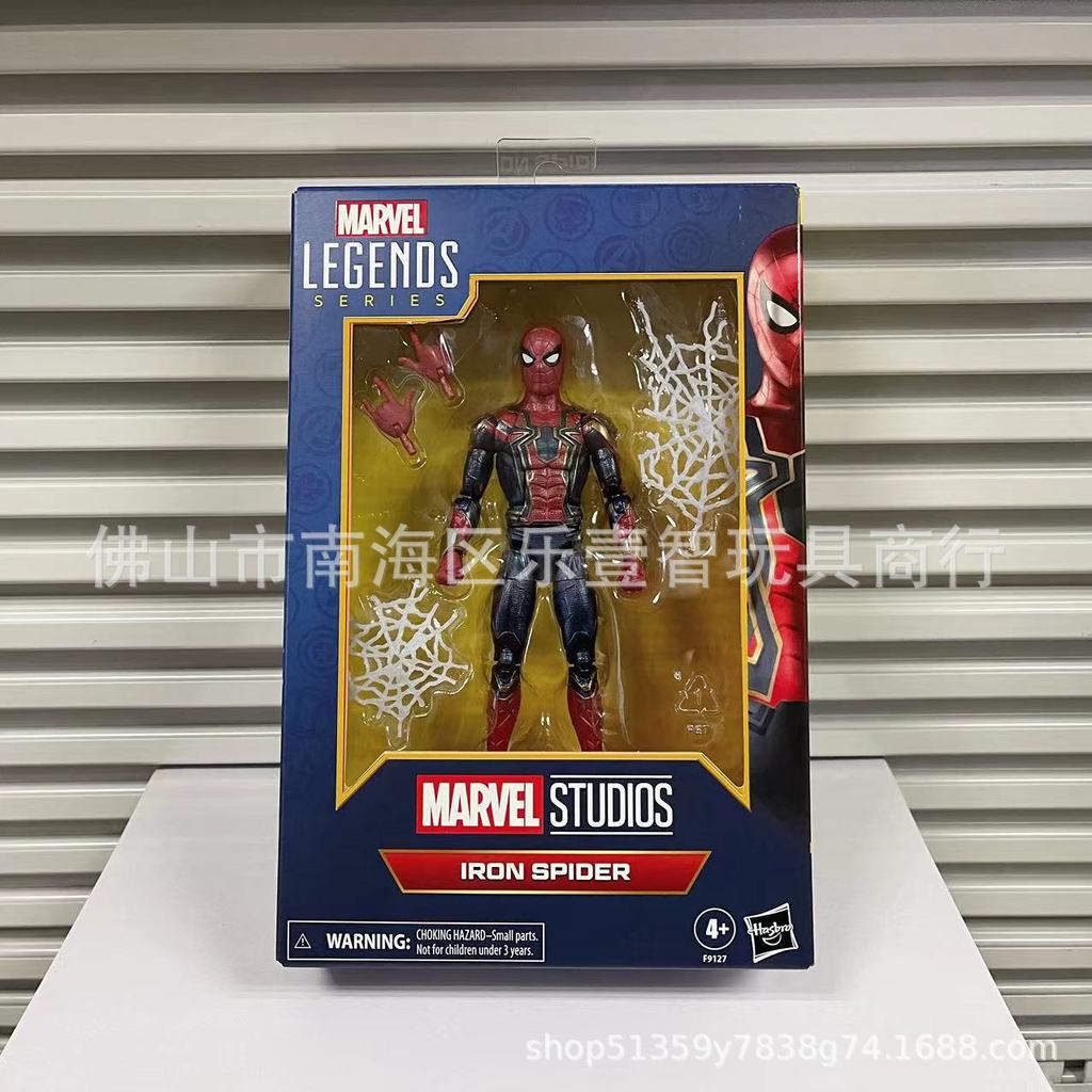 Chính hãng Marvel Legends Marvel Legends Marvel Kids Iron Man Hình Người Nhện Nhân Vật Hành Động Đồ 