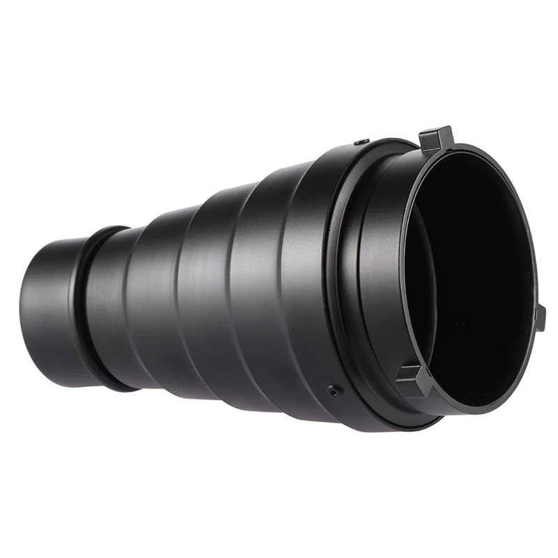 A73E-Conical Snoot với lưới tổ ong Bộ lọc màu 5 chiếc cho Bowens Mount Studio nhấp nháy Đèn Flash ch