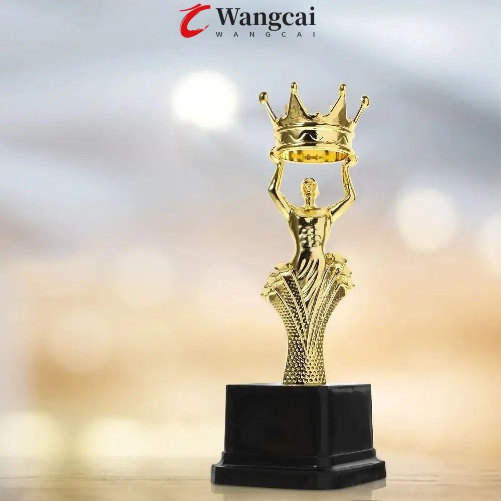 WANGMCAI Golden Winner Award, Golden Crown Decorative Award Trophy Models, Hình Trophy Craft Quà lưu