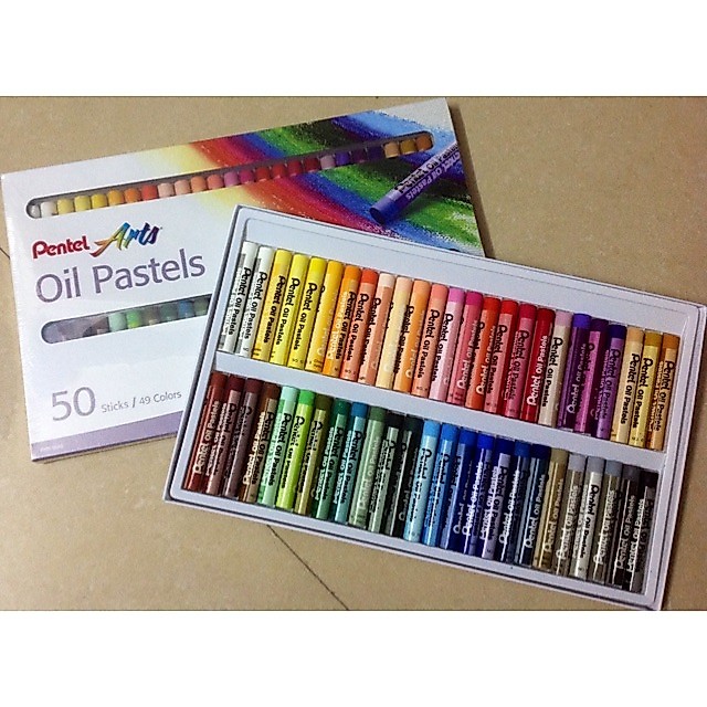 Sáp Dầu 50 Màu Pentel PHN-50