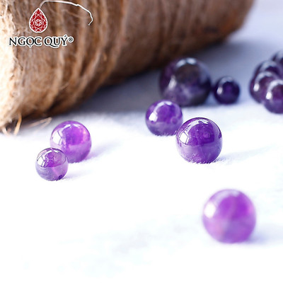 Hạt lẻ đá Thạch Anh Tím - Ngọc Quý