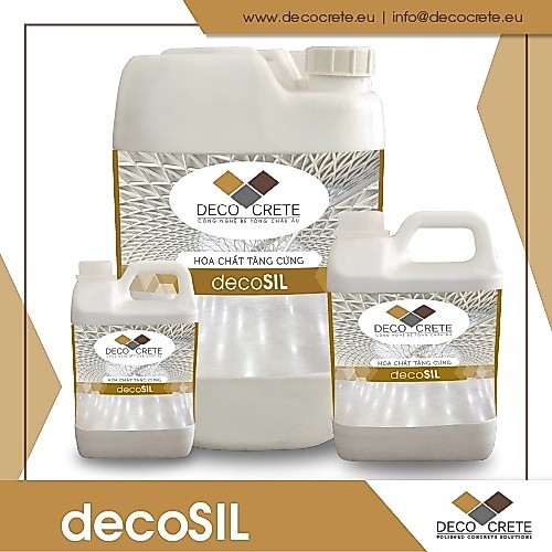 decoSIL - Hoá chất Tăng Cứng Liquid Hardener sàn bê tông công nghệ nano silicate DECO CRETE