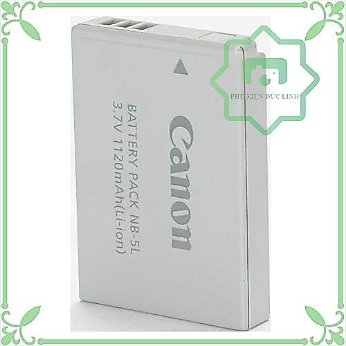 Pin máy ảnh CAN0N NB-5L cho Canon PowerShot S100 SX210 SX230 SD800 SD890 970 IS 980 990 HS