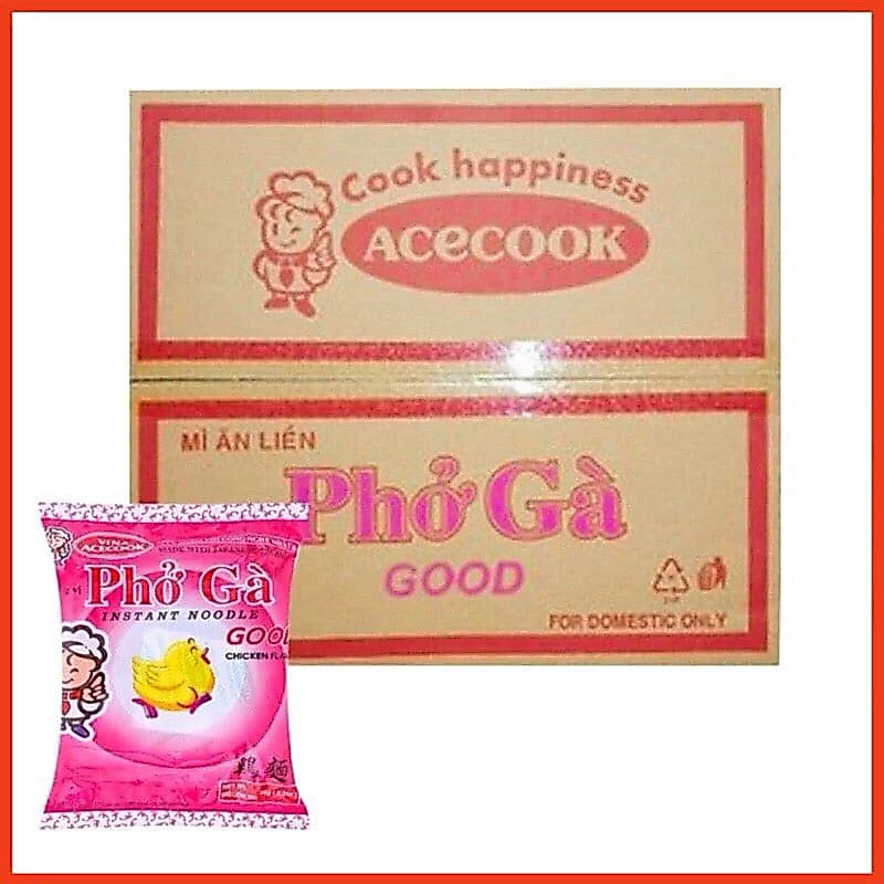 THÙNG PHỞ GÀ GOOD 30 GÓI ACECOOK