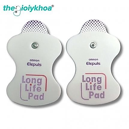 Cặp Miếng dán điện cực dùng cho máy massage Omron HV-F127,HV-F128, HV-F013