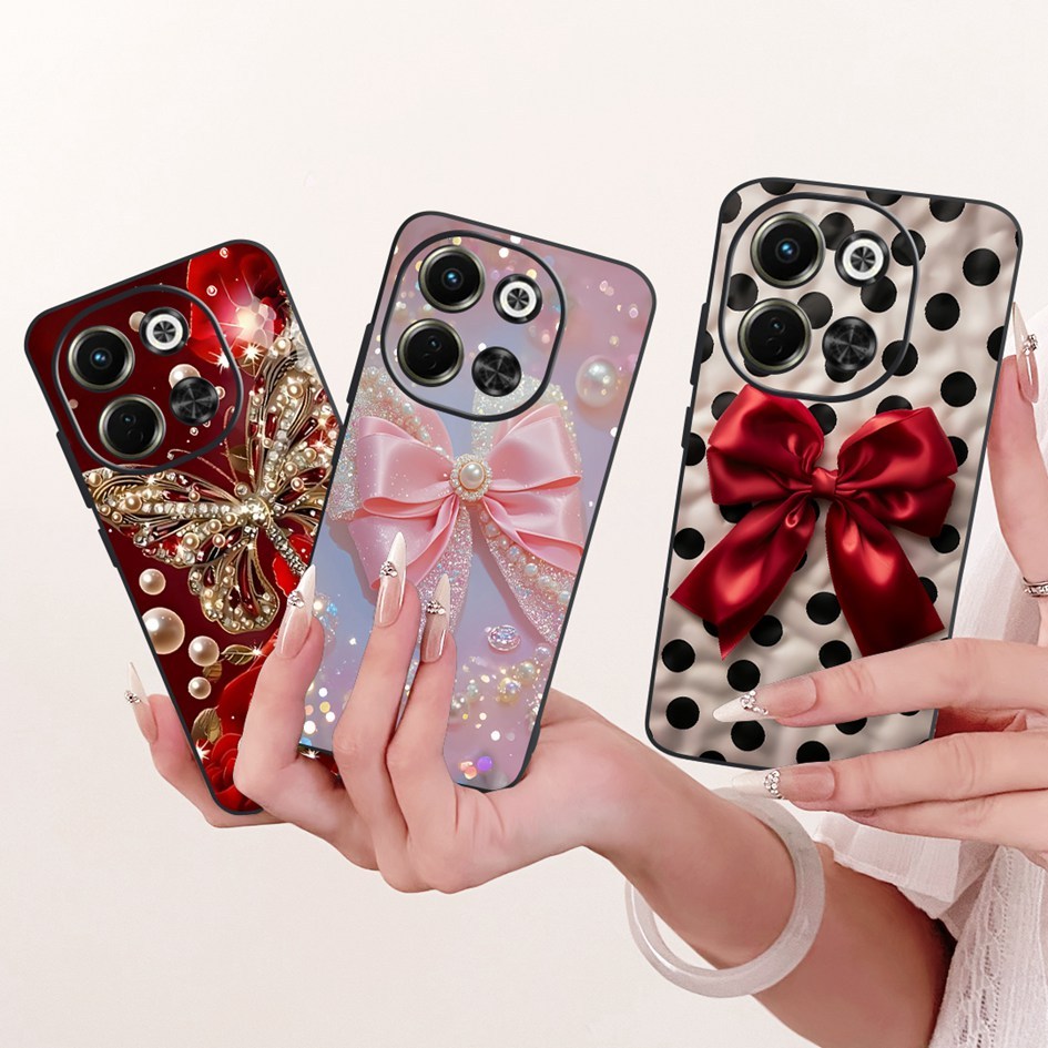 Dành Cho Tecno Spark 30 5G Ốp Lưng KL8 Vỏ Điện Thoại Bướm Thời Trang Silicon Mềm Funda Cho Tecno Pov