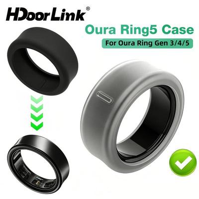 HdoorLink Vòng Silicon Bảo Vệ Cho Oura Ring Gen 3 / 4 / 5 Chống Trầy Xước Tập Luyện Vỏ Bảo Vệ Vòng Thông Minh