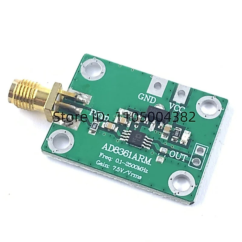 H Còn hàng.DC2.7-5.5V AD8361 RF lò vi sóng thật máy dò nguồn AM phát hiện biên độ 0,1-2,5GHz