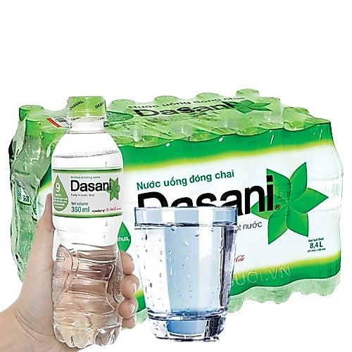 Thùng 24 chai nước tinh khiết Dasani 350ml