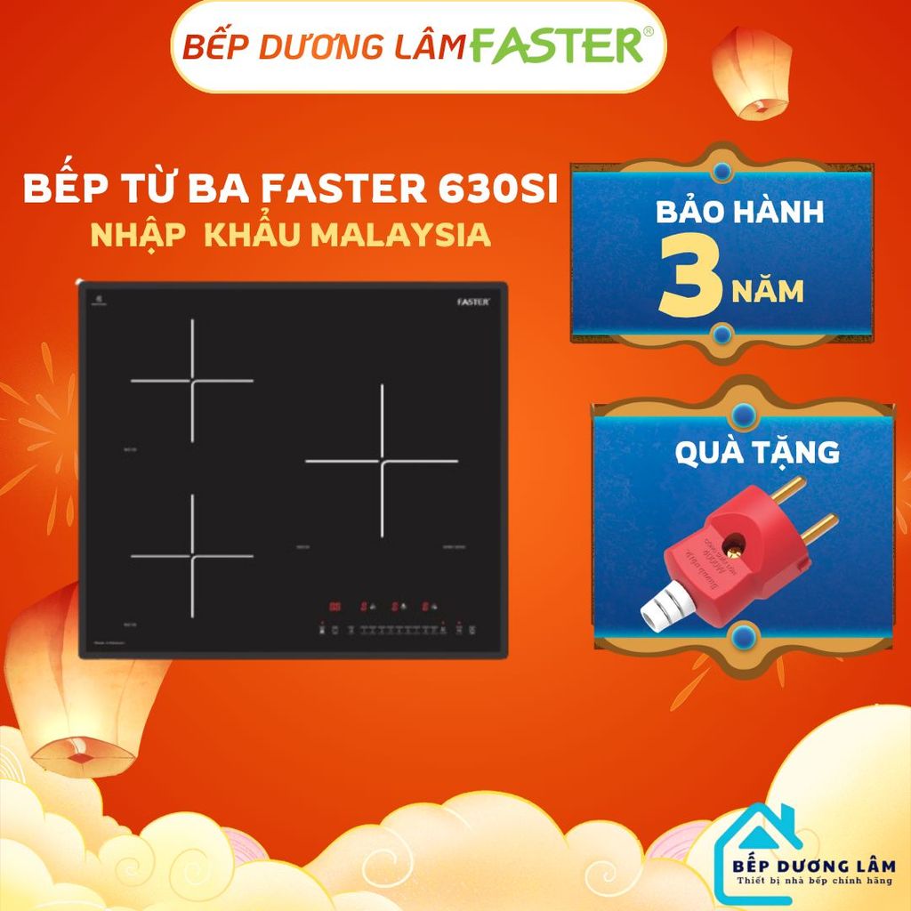 Bếp từ 3 Faster FS 630SI | Bếp từ 3 Canzy CZ 656HNT | Bếp từ 3 Blanc 633BK