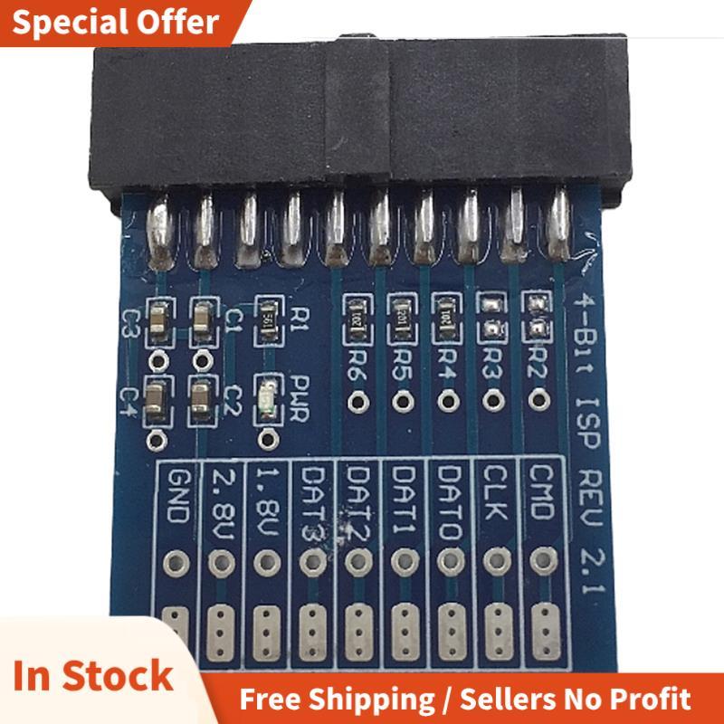 Bộ chuyển đổi mới JTAG, ISP 4-BIT ISP REV 2.1 cho Easy Jtag Plus Box / ESAYJTAG Tool