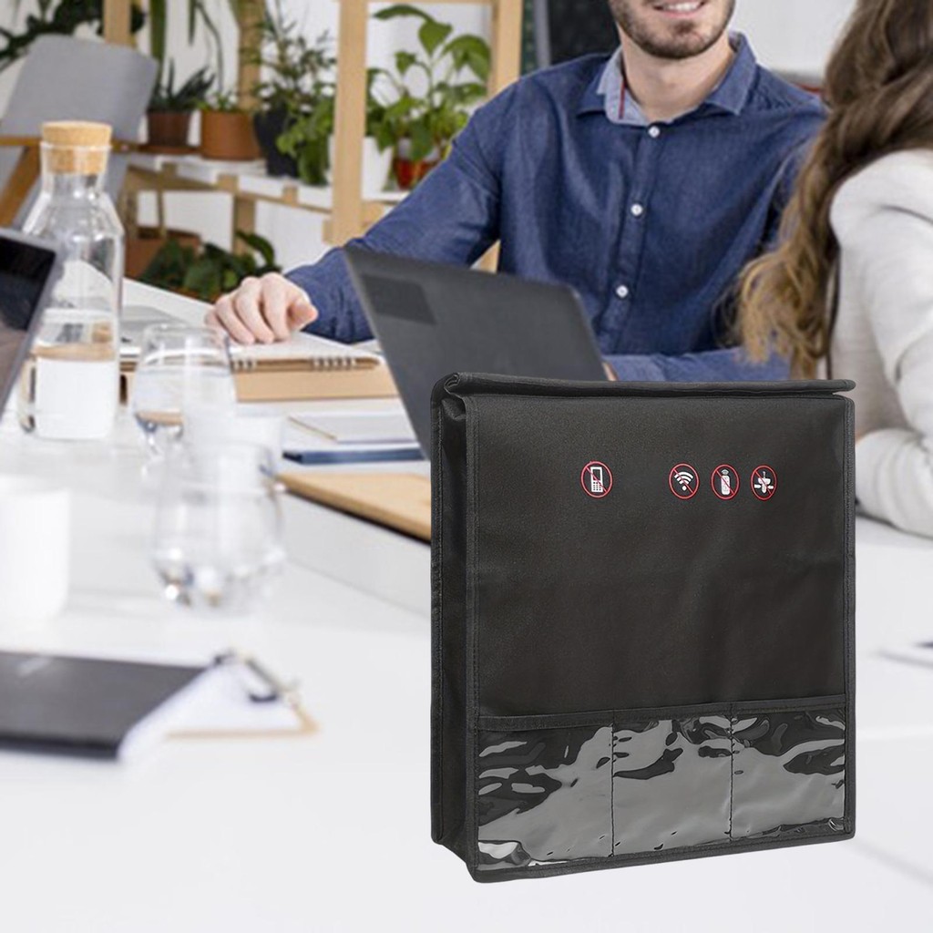 Baosity Túi Faraday Màu Đen Chống Theo Dõi Túi Faraday Cho Xe Móc Khóa Thẻ ID Điện Thoại