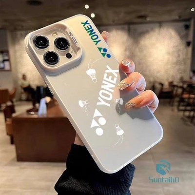 Ốp Điện Thoại Suntaiho Thẩm Mỹ YONEX Họa Tiết Cầu Lông IDM Cứng Cao Cấp Chống Sốc Cho iPhone 11 12 13 14 15 16 Pro Max IP