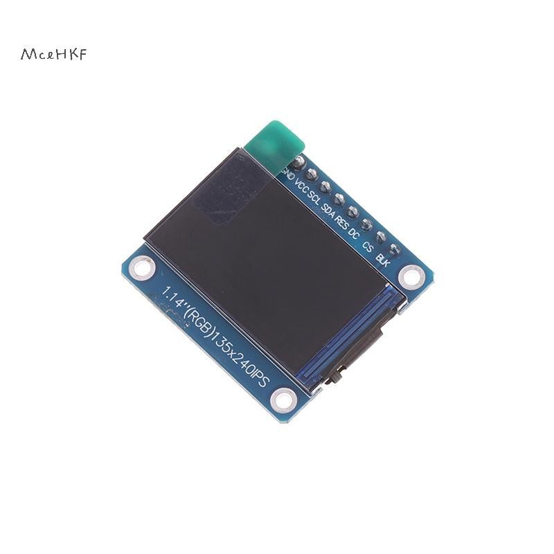 MceHKF 1.14 Inch SPI Cổng Nối Tiếp 135x240 Màn Hình Cảm Ứng IPS TFT Màn Hình ST7789 135x240 SPI 8 Ch
