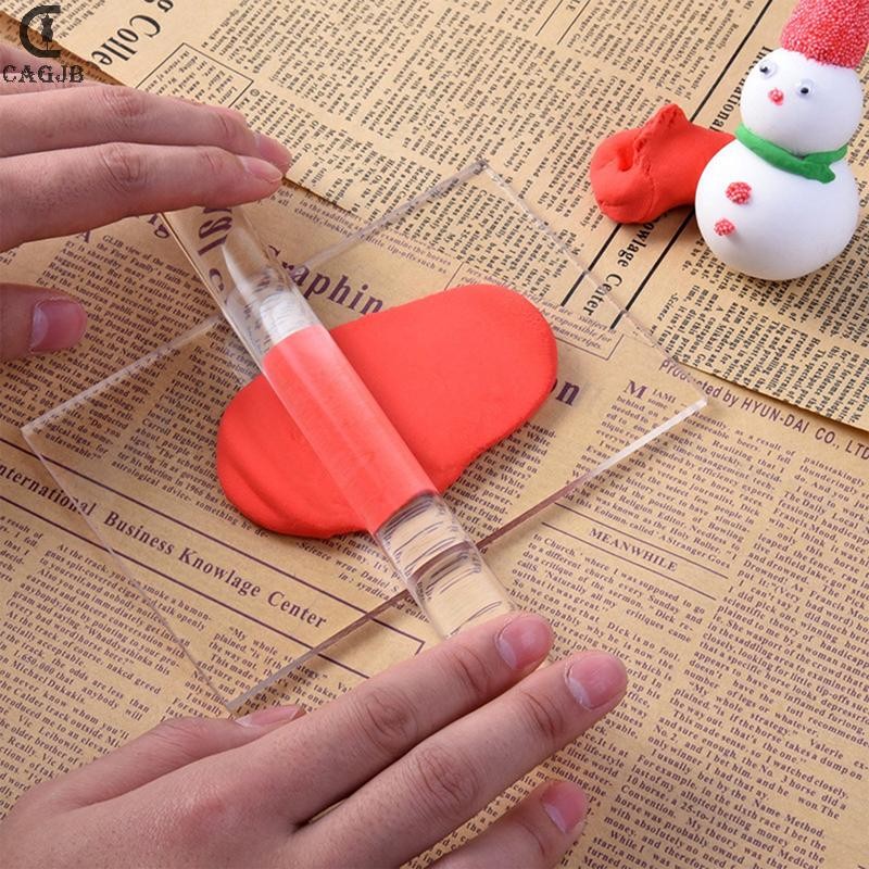 [CAGJB] Polymer Clay Craft Acrylic Hollow Roller Rolling Clay Shaping Roll Bar YOMG