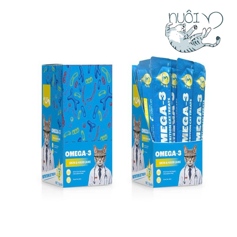 [Hộp 50 Thanh] Súp Thưởng Mr.Vet, Súp Thưởng Cho Mèo Bổ Sung Dinh Dưỡng