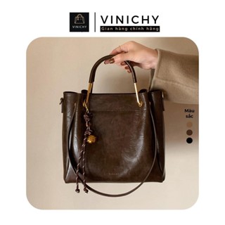  Túi xách nữ đeo chéo đeo vai VINICHY size 30cm để vừa a4 HA786 