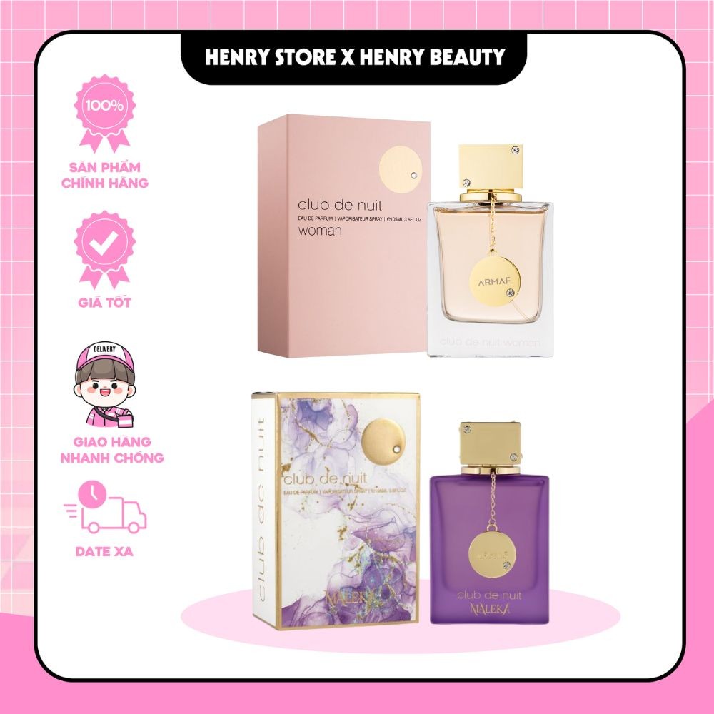 Nước Hoa Nữ Armaf Club De Nuit Melaka/ Club De Nuit Women EDP 105ml Nuit Women
