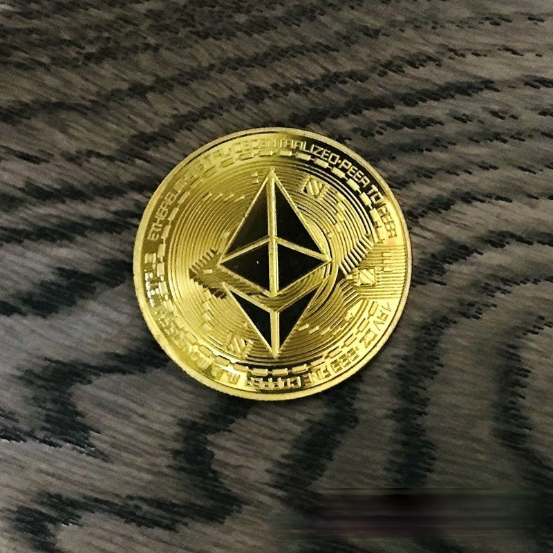 Đồng xu kỷ niệm mạ vàng eth in hình ca sĩ Ethereum