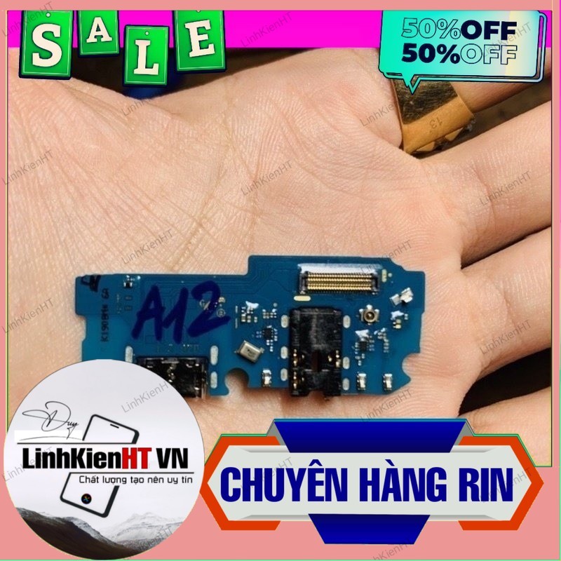 Linh Kiện Samsung A12 / Camera trước sau,main sạc,loa ngoài,vân tay,nhựa đạy main,pin rin bóc máy A1