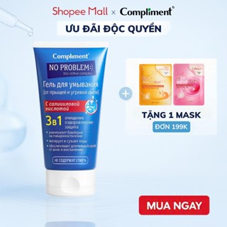 Sữa Rửa Mặt Dịu Nhẹ Cho Da Nhạy Cảm Compliment Cleanser Gel Tạo Bọt Low Ph 150ml