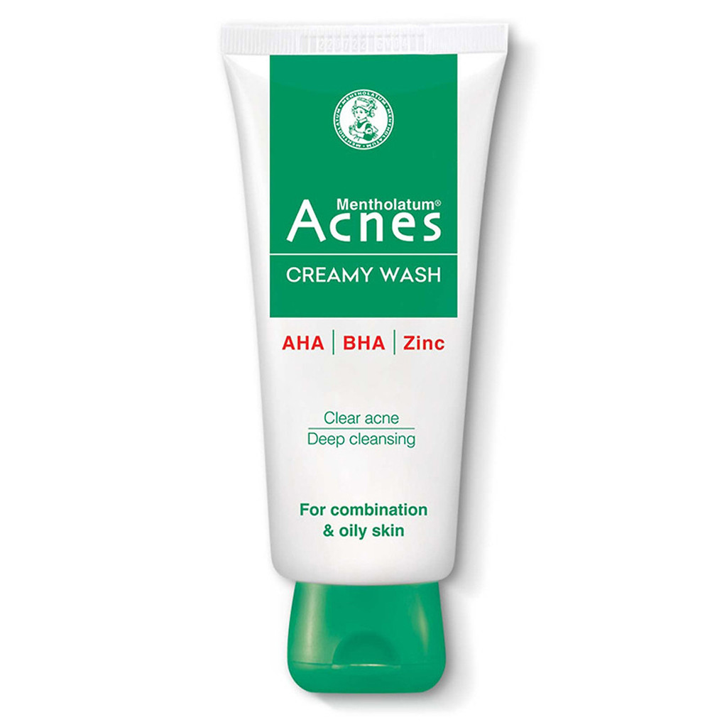 Sữa rửa mặt ngăn ngừa mụn Acnes Creamy Wash 100g