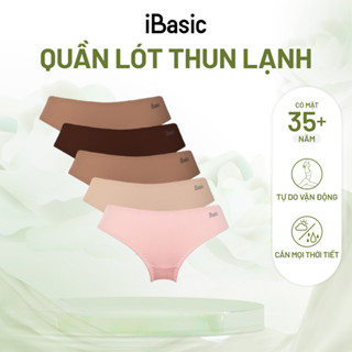 [BILL 519K NHẬN x2 QUÀ] Combo 5 Quần lót nữ iBasic thun lạnh Smoothies bikini PANW130