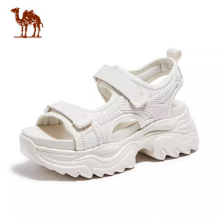 CAMEL CROWN Giày sandal đế dày đi biển chống thấm nước và chống trơn trượt cho nữ
