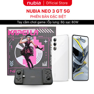   Phiên bản đặc biệt  Điện thoại Gaming Nubia Neo 3 GT 5G 24 12+12 GB I 256GB I OLED 1300 nits I 6000mAh sạc 80W 