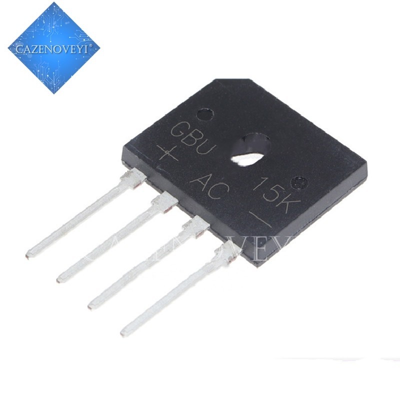 10 Cái U15K80R GBU15K GBU1508 SIP-4 15A 800V chip