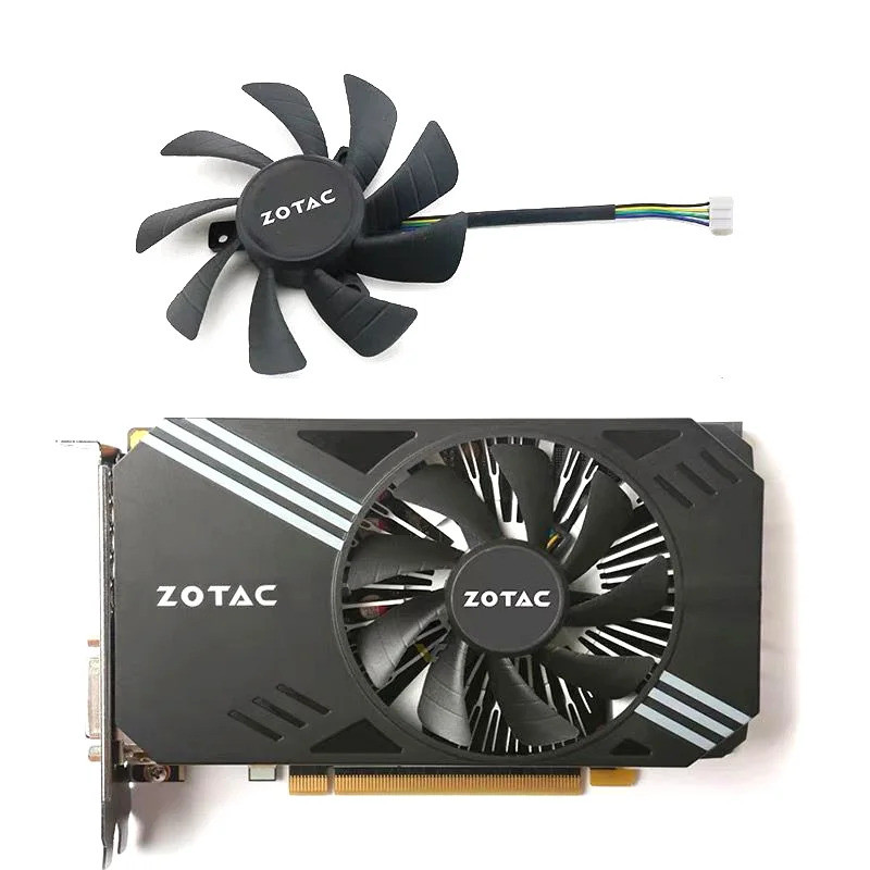 * 85MM T129215Quạt đồ họa SH GA92S2U Zotac GTX1060 GTX960 cho Zotac Geforce N1060IXOC 6GD Gtx 960 95