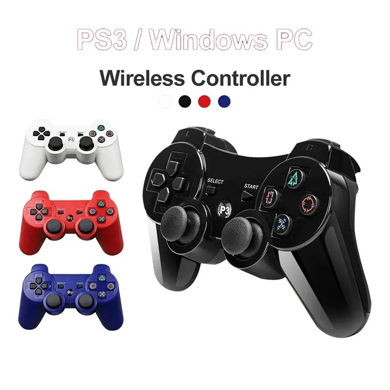 Bộ Điều Khiển Cho Sony PS3 Super Slim PC Cần Điều Khiển Tay Cầm Chơi Game Cho Play Station 3 Không D