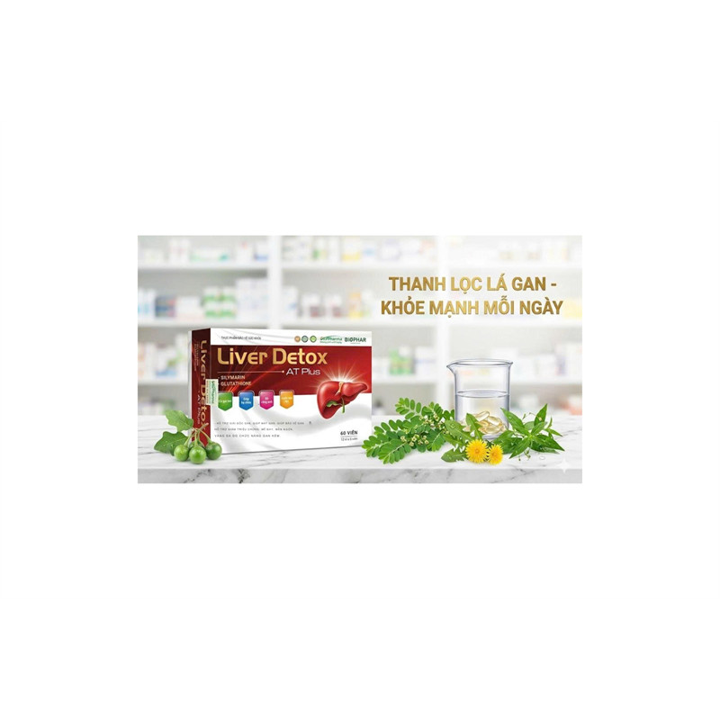 Thực phẩm bảo vệ sức khỏe Liver Detox AT Plus