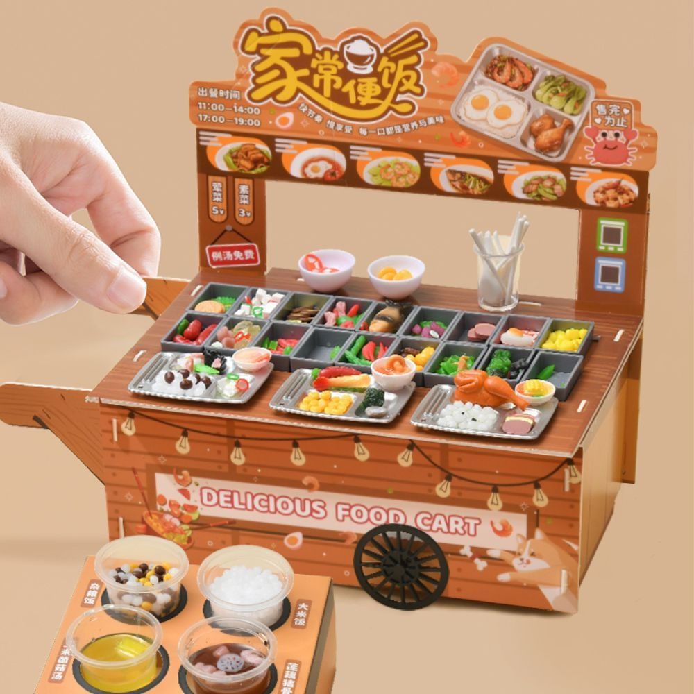 Túi Sáng Tạo Đồ Chơi Handmade Làm Thực Phẩm Bán Tự Làm Gourmet 6day Chơi Teacup Chất Liệu Trẻ Em Sữa
