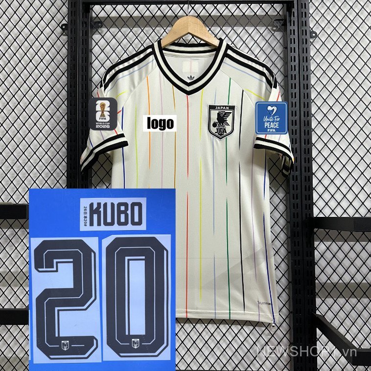 Người hâm mộ 2026 NHẬT BẢN AWAY ENDO MINAMINO ITO MITOMA phiên bản W Cup jersey