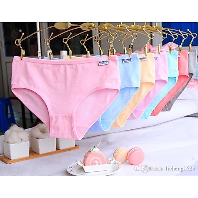 Sét 5 Quần lót nữ Cotton Pulo ất Mỹ ( 38- 68kg )  { D408 }