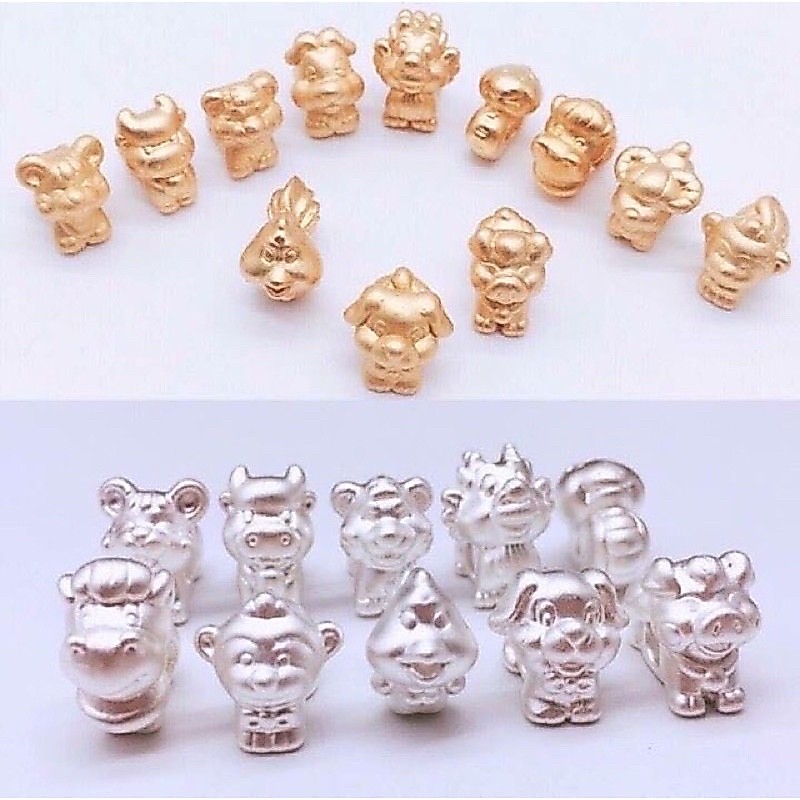 Charm Bạc 12 Con Giáp Mẫu Mới Nhất