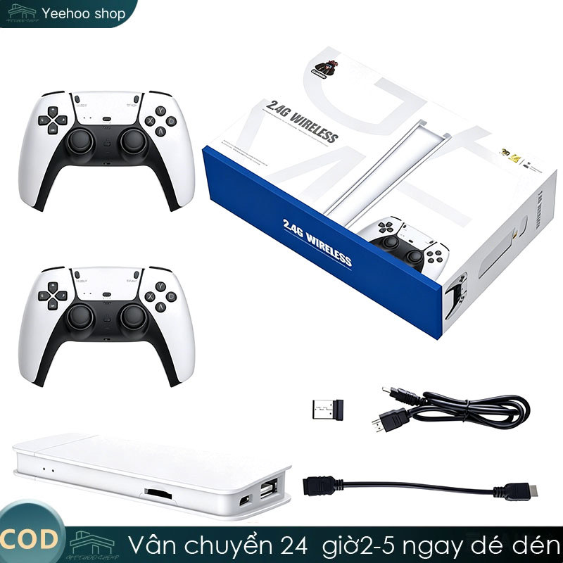 Máy chơi Game Stick M15 4K Pro - Kho Game Độc Quyền 30000+ Kết Nối Dây HDMI